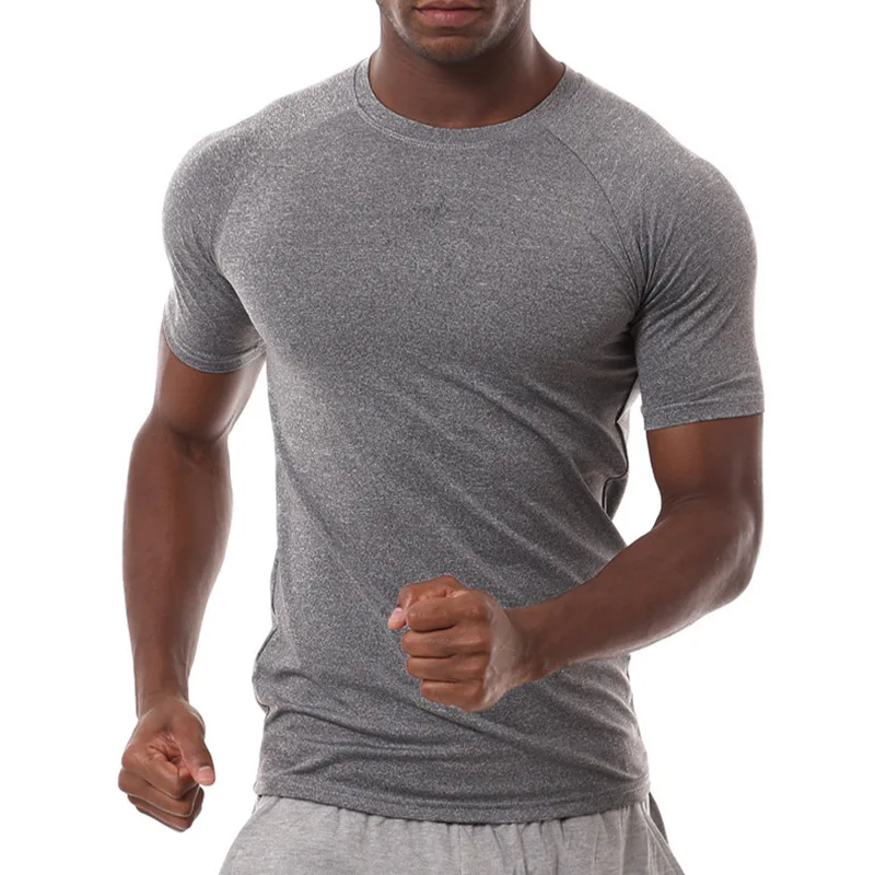 

Quick Dry Gym Compression Shirt Men Sport Basketball Jersey Running T Shirt Fitness Training Bodybuilding Workout Sweatshirt