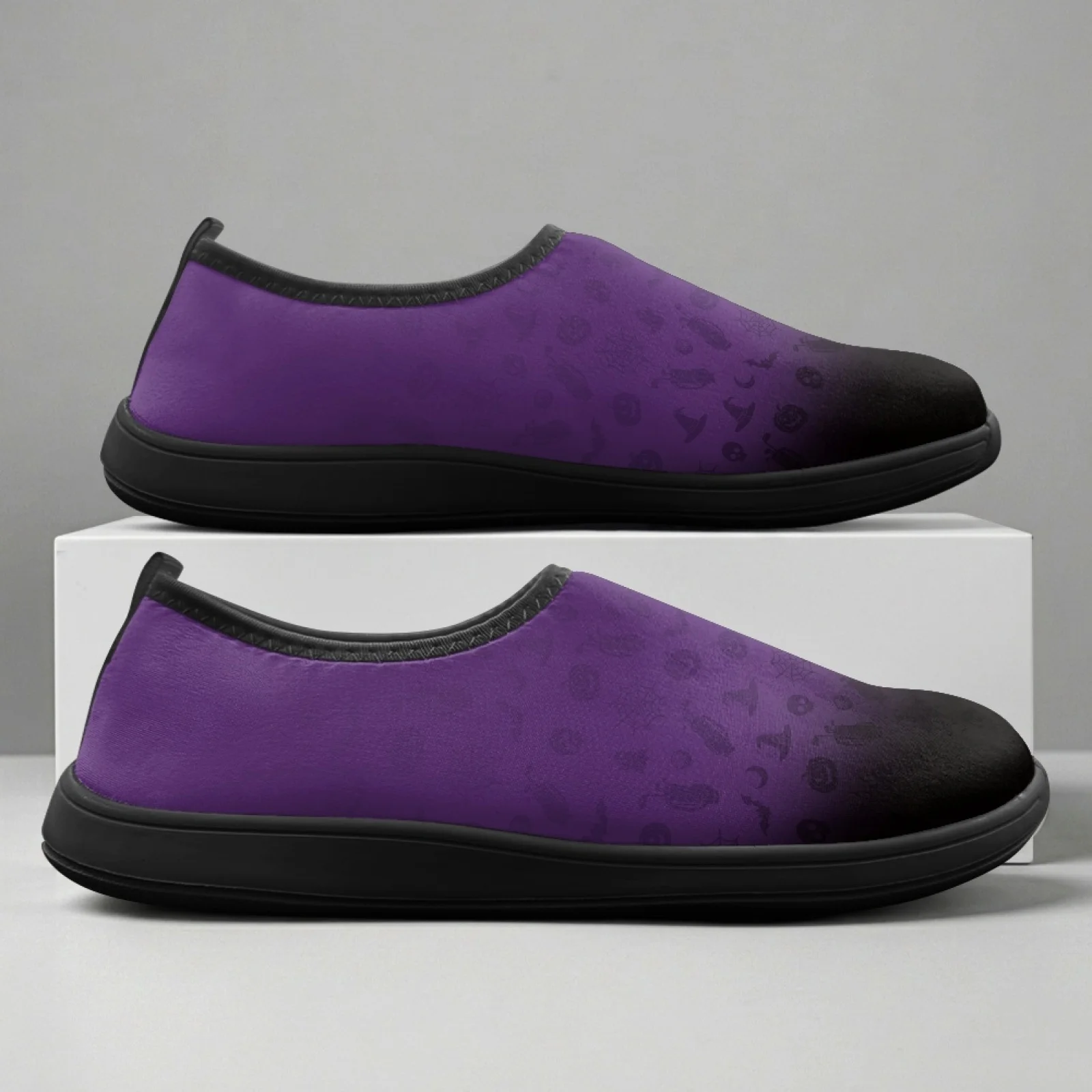 PENSTROLL Halloween Spooky 2026 Trending Casual Flats Hike Footwear for Middle Age Non Slip Casual Shoes