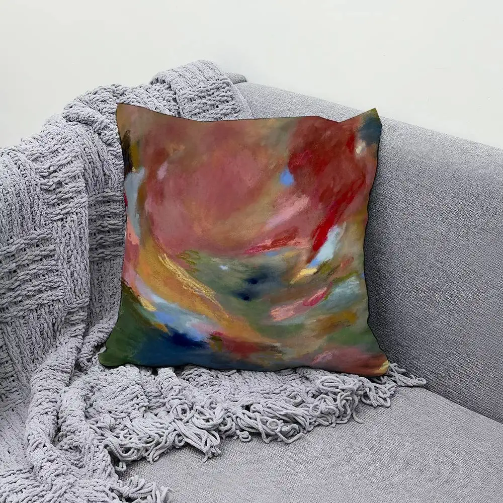 L-Lizzy M-McAlpine Angel 30x30cm 45x45cm Pillow Case Decor Protective Covers Comfortable Soft For Sofa Living Room Home Office