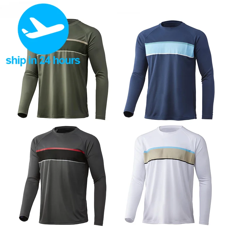 

Fishing Shirts Long Sleeve Uv Protection Man Outdoor Summer Camouflage Moisture Wicking Jersey Fishing Apparel