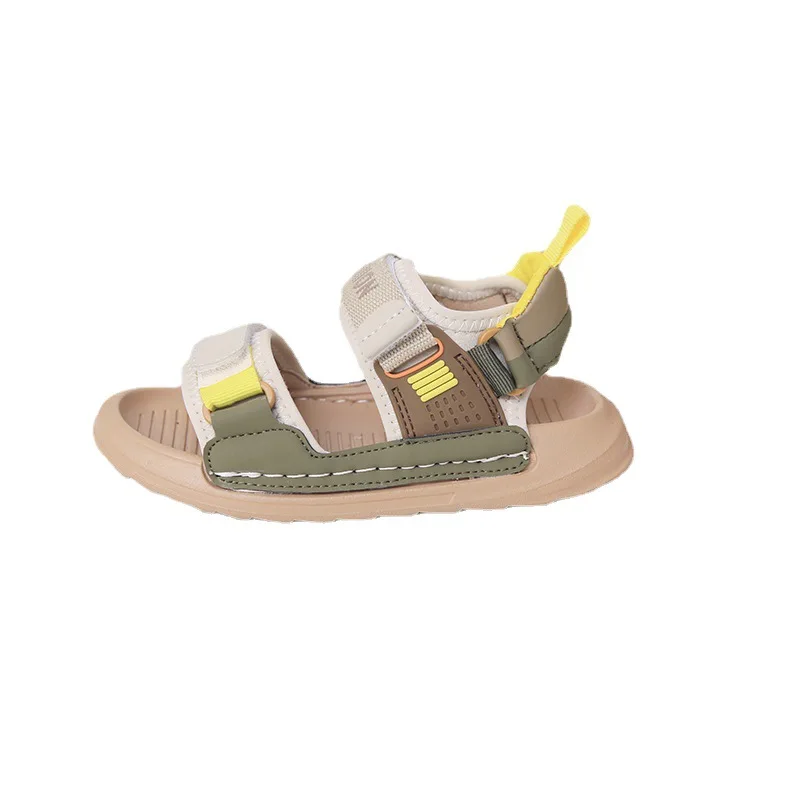 Children Sandals 2023 Summer Soft Sole Non-slip Boys Beach Sandals Fashion Open Toe Comfortable Girls Shoes Casual Kids Shoes