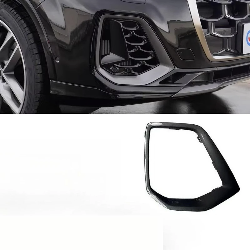 

For 2024 Audi Q7 Fog Light Frame Trim Fog Light Frame Lower Grille Front Bumper Surround Trim Panel Air Intake Vent Grille