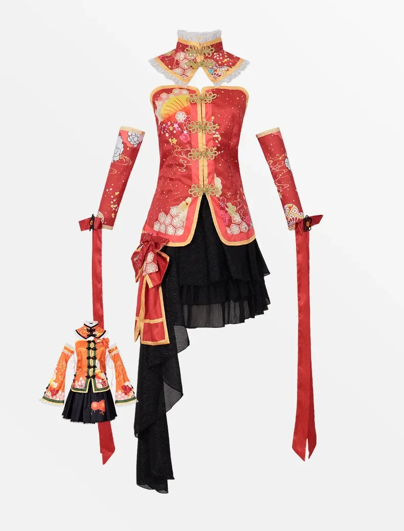 فستان Lovelive Maki Nishikino Minami Kotori Awaken Love Live Honoka Kous Umi Sonoda Cosplay Cheongsam Hanayo Yazawa Eli الزي الرسمي