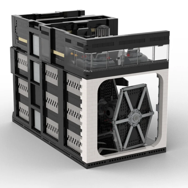 Moc อาคารอิฐ Galactic Empire Death Star Hangar & Command Room ชุดอาคารเทคโนโลยี Modular Block ของเล่นวันหยุดของขวัญ