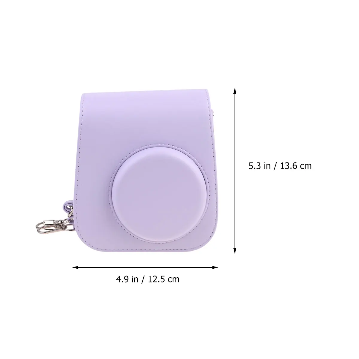 

Cute Camera Bag Protection Case Shoulder Crossbody Mini PU Dustproof Scratch Resistant Waterproof Storage Wallet Keys