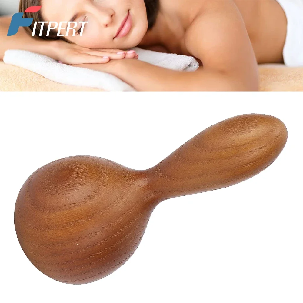 

Wooden Massage Tool for Waist Thigh Body, Multi-Functional for Cellulite Reduction and Muscle Tension, Home Natural Massager New