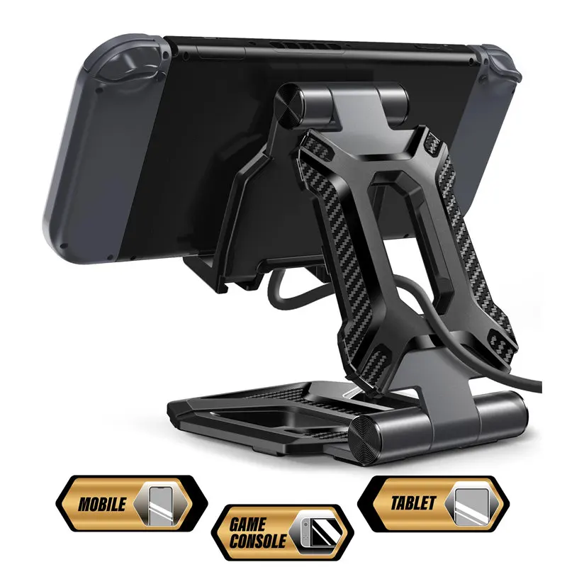 SUPCASE Portable Adjustable Desk Mount Holder Dock For iPhone iPad Air Pro Mini, Galaxy Tab,For Nintendo Switch and More