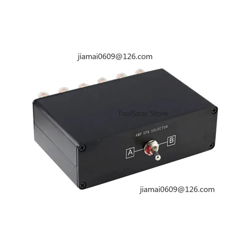 2 Input 1 Output / 1 In 2 Out Audio Switcher Amplifier Speaker Selector Audio Signal Switch Converter for Audio System
