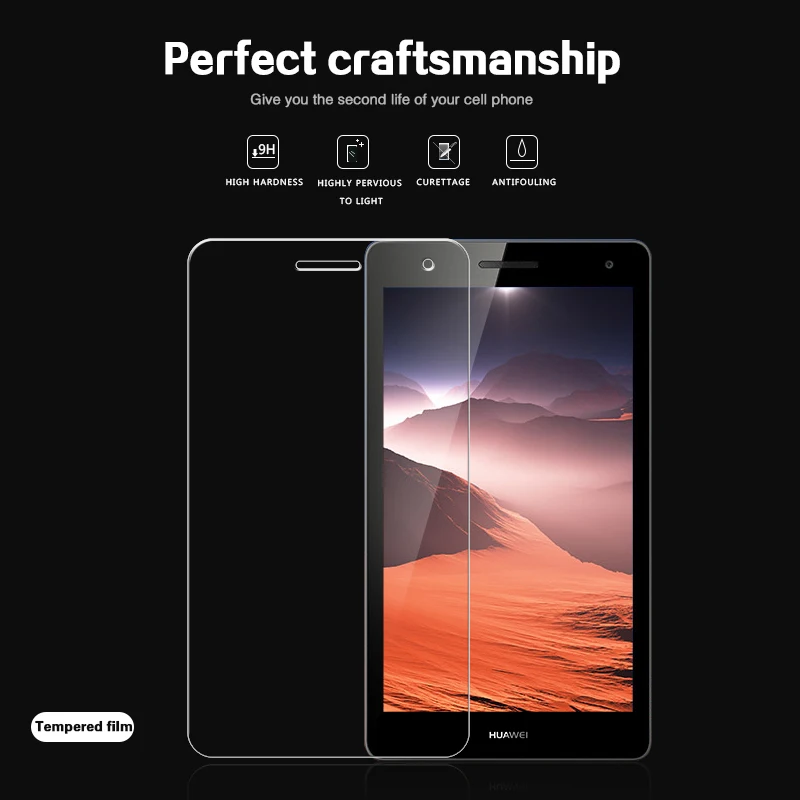 

Прозрачная пленка из закаленного стекла премиум-класса для Huawei Mediapad T3 7,0 дюйма BG2-U01 U03 TAB, защитная пленка для экрана планшета с защитной упаковкой