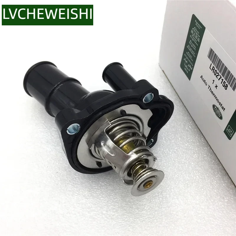 

2.0L Petrol Coolant Thermostat & Housing for LAND ROVER Freelander 2 Evoque Range Rover Discovery Sport Ford Thermostat LR027158