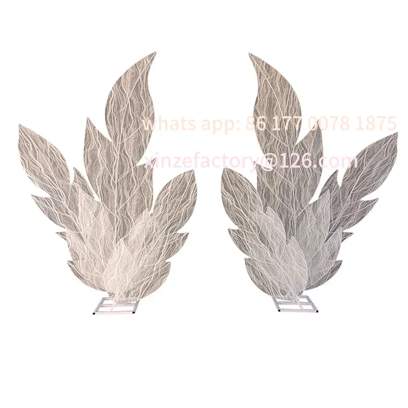 Customizable Wedding Props Arrangement Luminous Butterfly Wings Stage Decoration Ceiling Wedding Road Guide Scene Arrangement