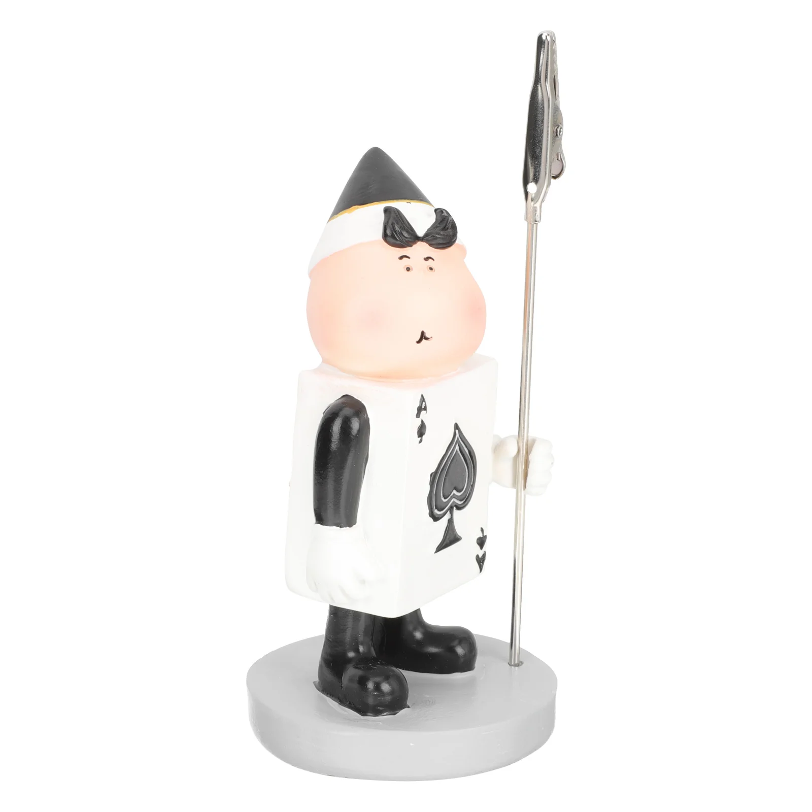 

Note Clip Ornaments Desktop Memo Holder Paper for Reminders Lovely Designed Notes Office Photo Holders Vertical Stand