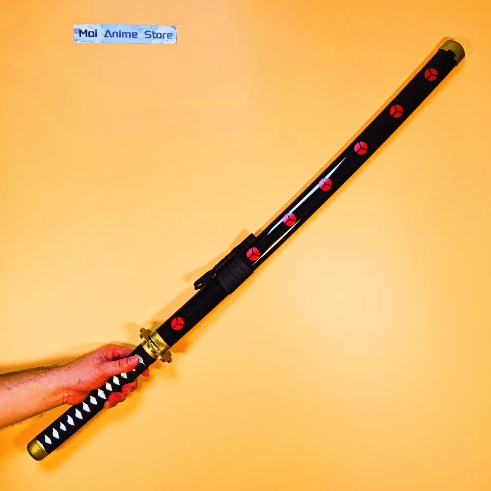 31/40inch Roronoa Zoro Wooden Katana Sword Original Samurai Japanese Katana Sabre Ninja Knife Cosplay Accessories Prop Toy Gift