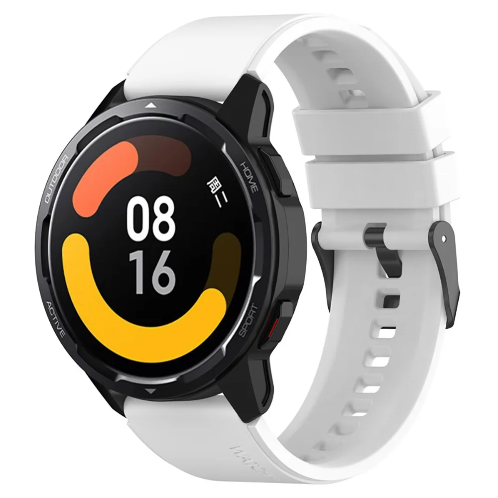 Tali jam silikon 22mm untuk mi Watch, tali jam tangan olahraga warna 2 untuk jam tangan Xiaomi S1 aktif/Mi Watch warna Correa