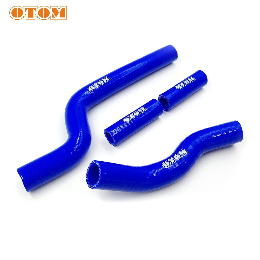 OTOM Motorcycle YZ Radiator Hoses For YAMAHA WR250F 07-09 YZ450F 14-17 YZ250 05-20 YZ250X 16-20 Water Tank Water Pipe Silicone
