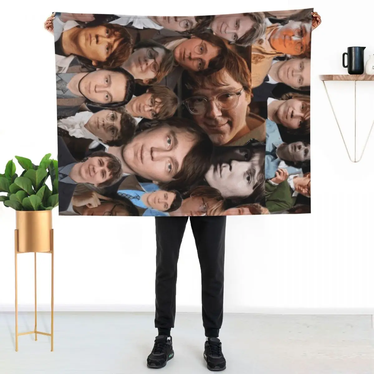 

paul dano - I love paul dano photo collage Throw Blanket Summer Cool Breathable Blanket for Sleeping