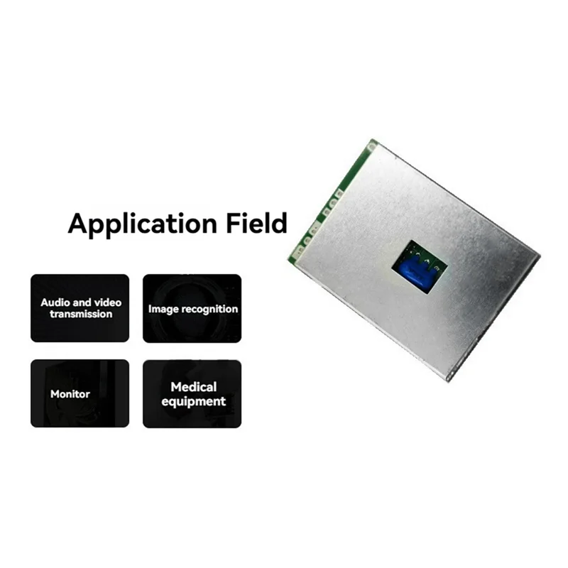 AA08-WAV-503RX 2.4G Wireless Audio Video Receiver Module 2.4G Analog Wireless Audio Video Receiver Module