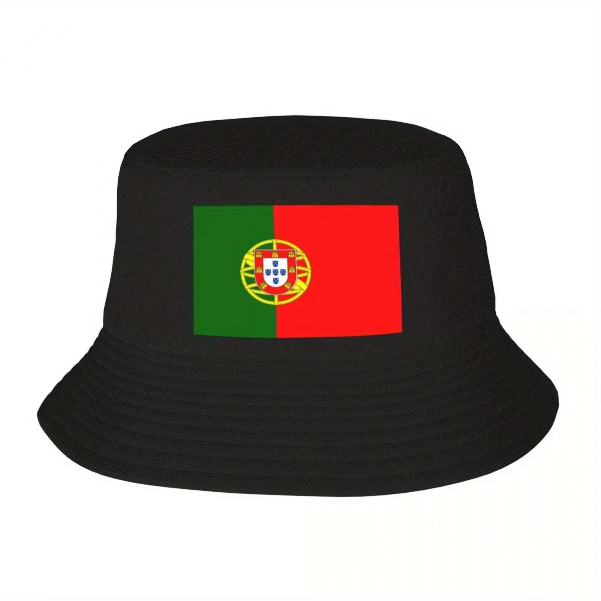 2026 Custom Flag Of Portugal Beach Bucket Hat Men Women Unisex Summer Fisherman Cap