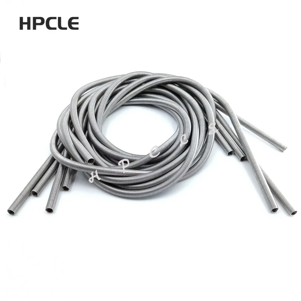 1pcs wire 0.2mm 0.3mm 0.4mm 0.5mm 0.6mm 1 meter Stainless Steel Tension Spring Extension Spring Out Dia 2mm/3mm/4mm/5mm/6mm/8mm