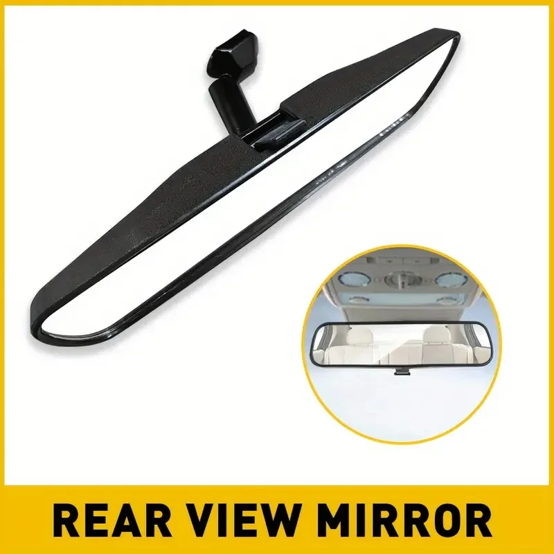 

1PC Black Rear View Mirror Interior For Car Replacement Accessories Rearview Mirror Fits For Vauxhall Opel Vivaro A B 2001-2019
