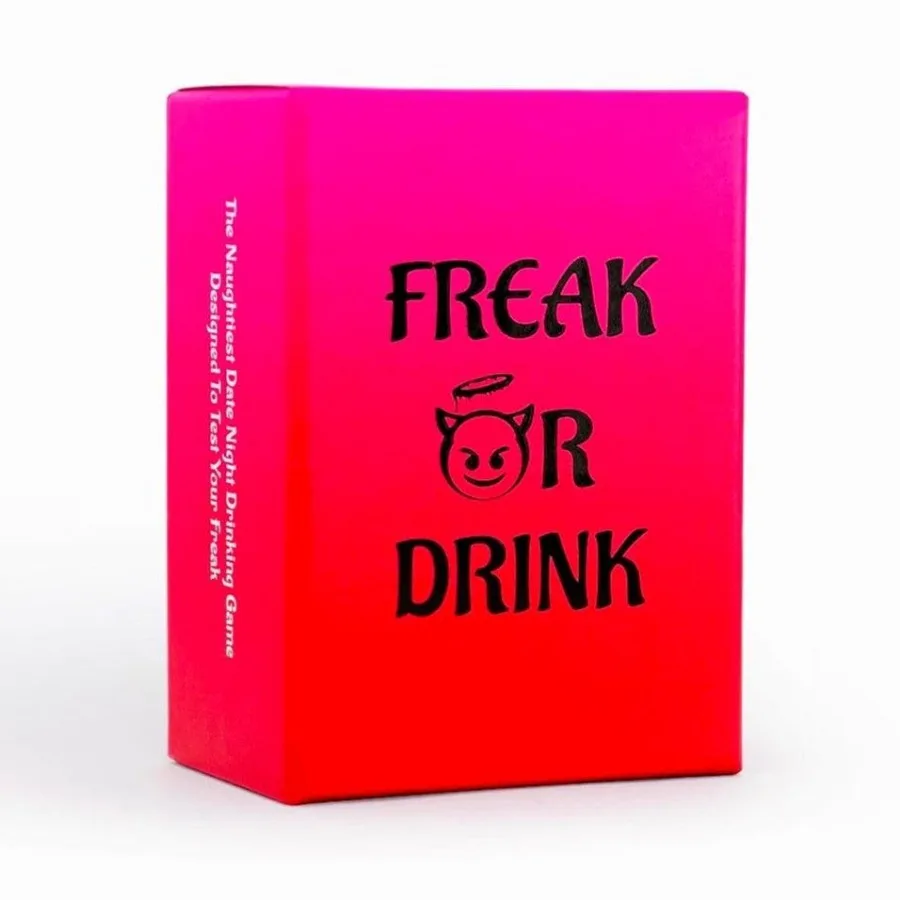 

- Couple Game The Freakiest Couples Drinking Game - Perfect for Date Nights, Birthdays and Anniversaries Valentines Gifts Coupl
