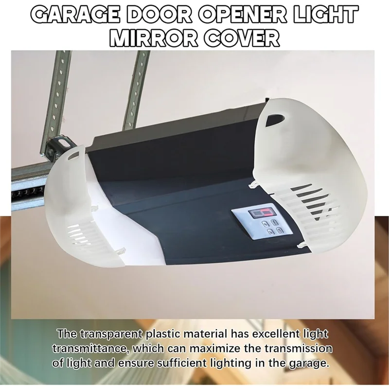 

【Home-Accessories】K108d0079m Light Lens Cover 108D79- 3 Pieces For Garage Door Opener Belt Or Chain Drive Units Operator