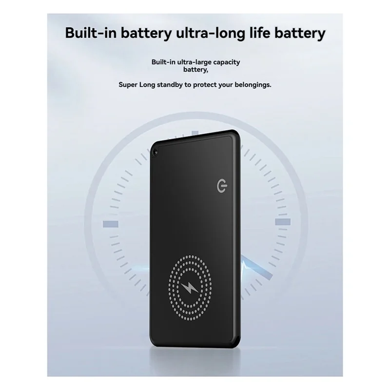 N82R 3Pcs Smart Wallet Tracker Card Wireless Charging GPS Locator For Iphone  Devices Find My Airtag Feature