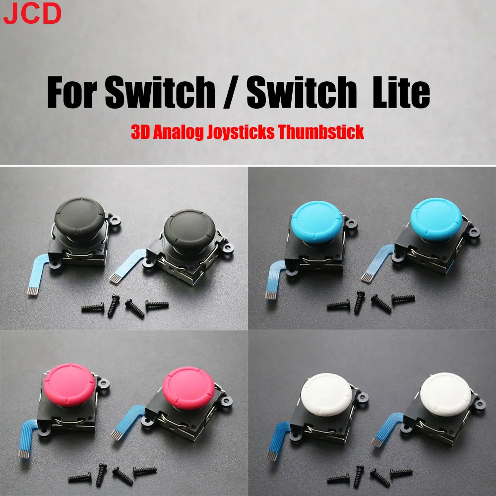 JCD Replacement Joystick For Switch Original 3D Joystick Analog Thumb Stick for Switch Lite Joycon Controller Repair Tool