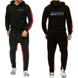 2024 Men Printing New Mugen Seiki Solid Color Set Brand Fashion Hoodies Brand Pants Casual Jogger Tracksuit Sweatshirt Suit