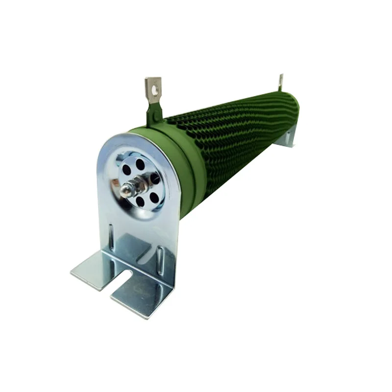 1PC Power Coated corrugated Wire-wound Resistor 5% Fixed Type Tubular Shaped Pipple Winding Resistor 20W 100W 300W -1000W