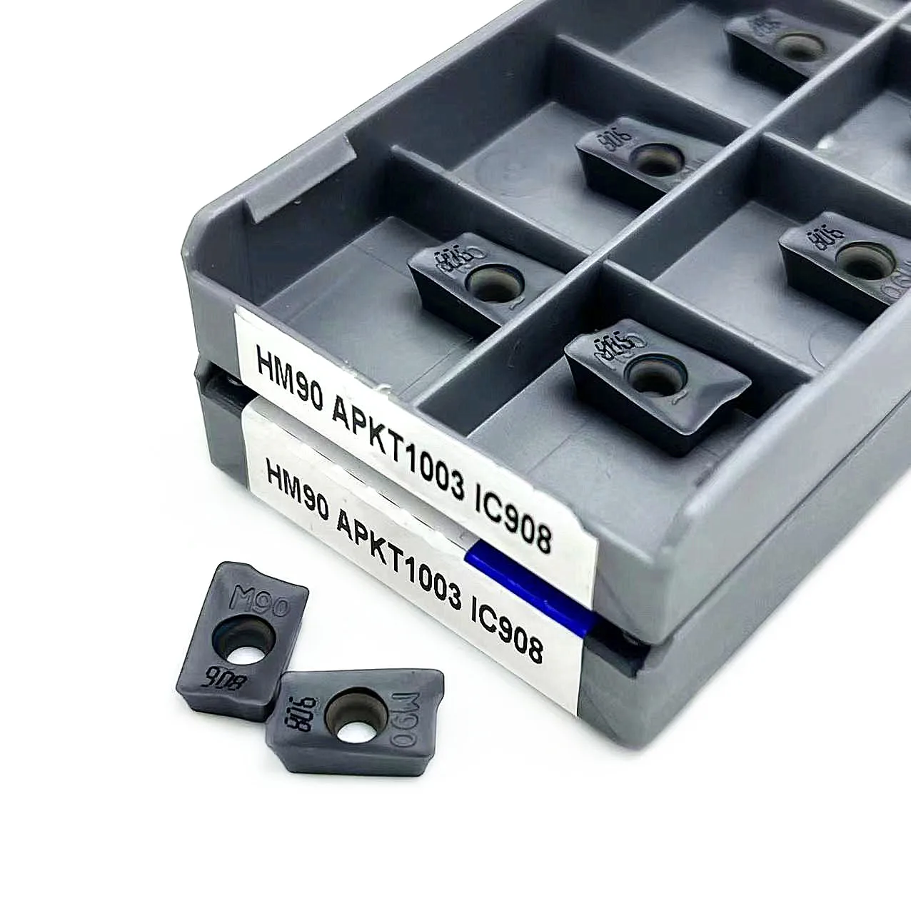HM90 APKT1003 IC908 fresa utensile per tornitura inserti in metallo duro per cnc APKT 1003 fresa HM90 APKT1003 fresatura tornio