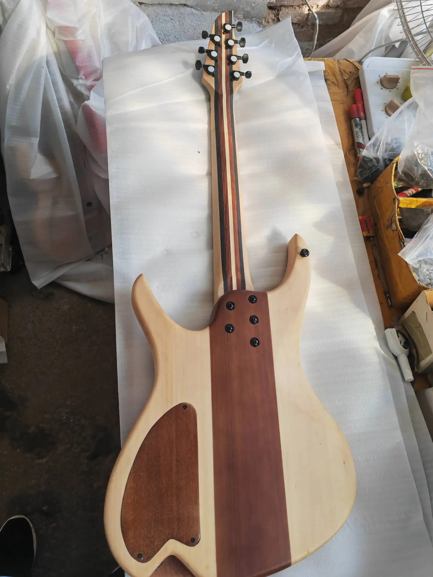 Handmade 7-String Electric Guitar Alder Body, 24 Frets,Alnico V Humbucker Pickups, Factory Outlet