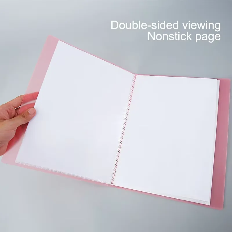 A4 Semi Transparent PP Brochure, Multiple Page Sizes To Choose From, Classified Insert Folder, Conference Document Organization,