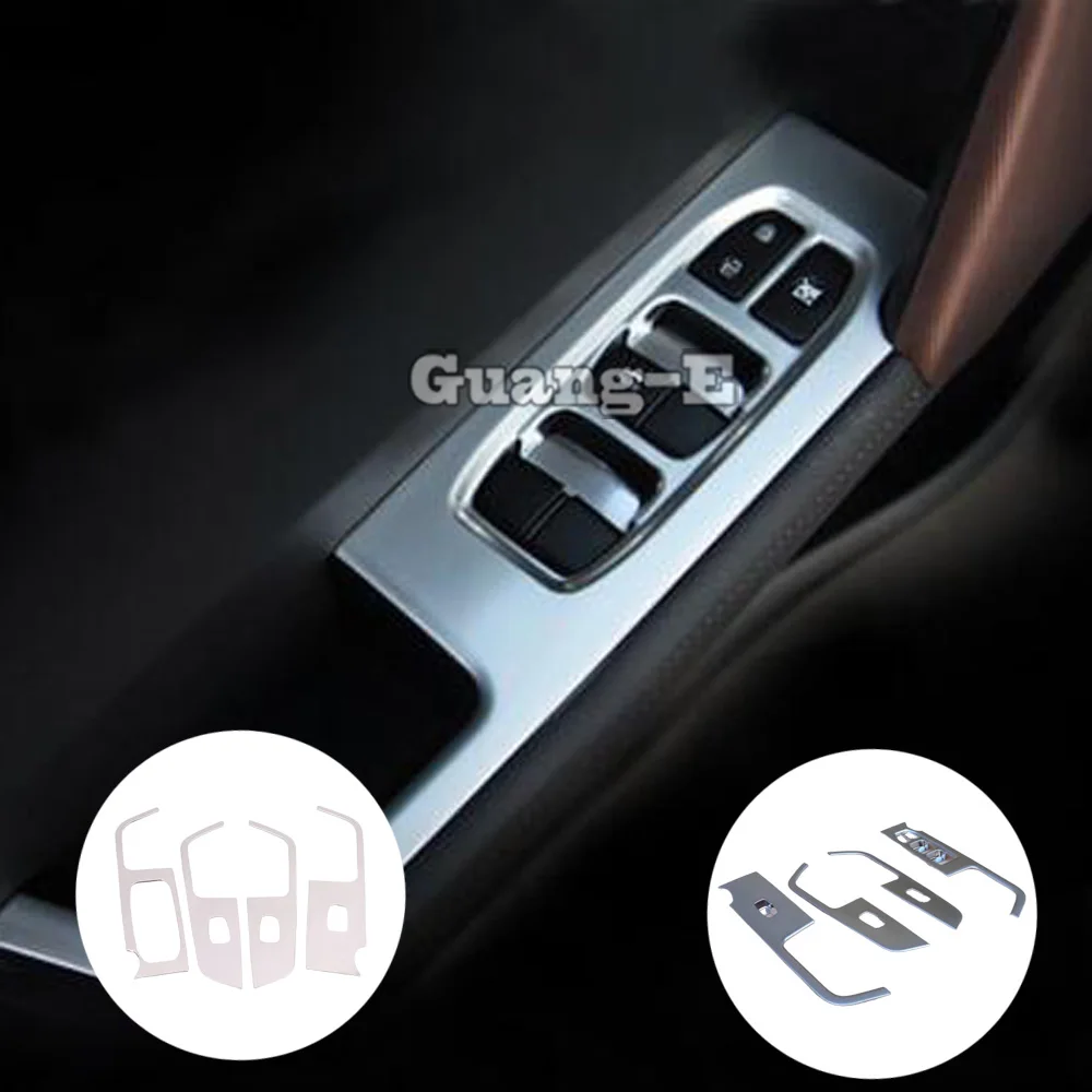 

For Hyundai Creta IX25 2014 2015 2016 2017 2018 2019 ABS Door Window Glass Switch Panel Cover Trim Lift Frame Armrest Handrail