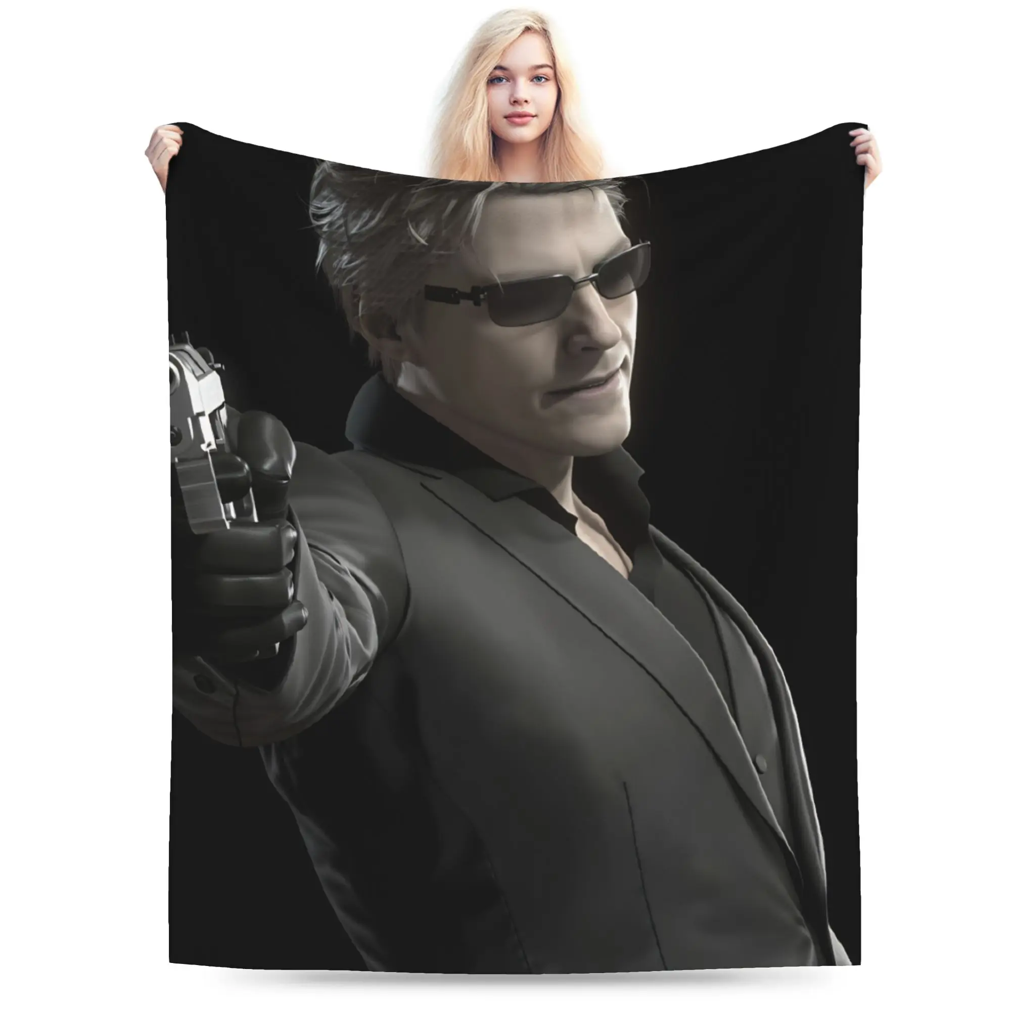 Albert Weskers  Super Warm Blanket  Kids Plush Bedding Throws Street Trend Living Room Flannel Bedspread Sofa Bed Cover