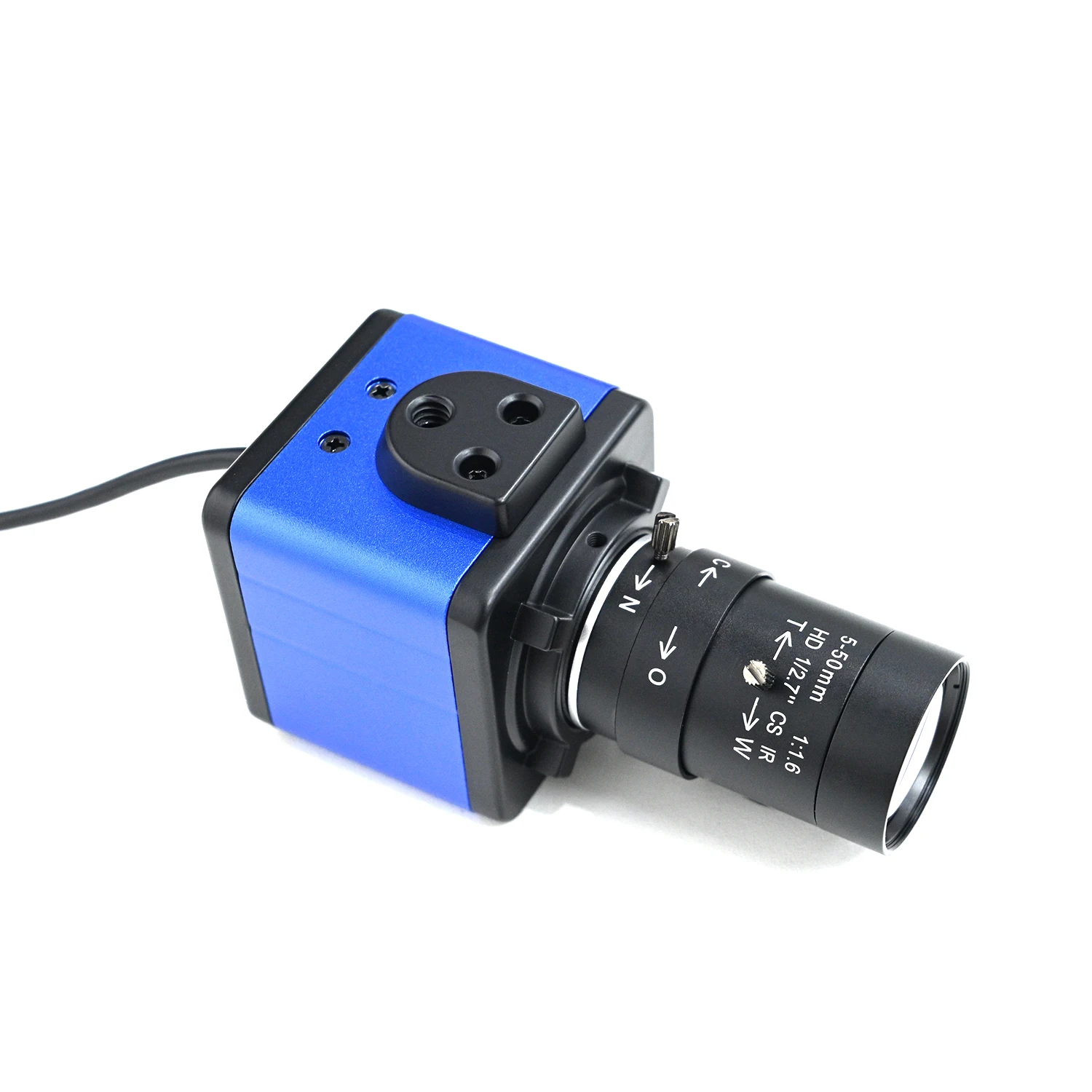 

IMX415 4K Case Camera USB Driver-Free,3840x2160 25fps,8MP Webcam With 5-50mm Manual Zoom CS Lens,Document Scanning