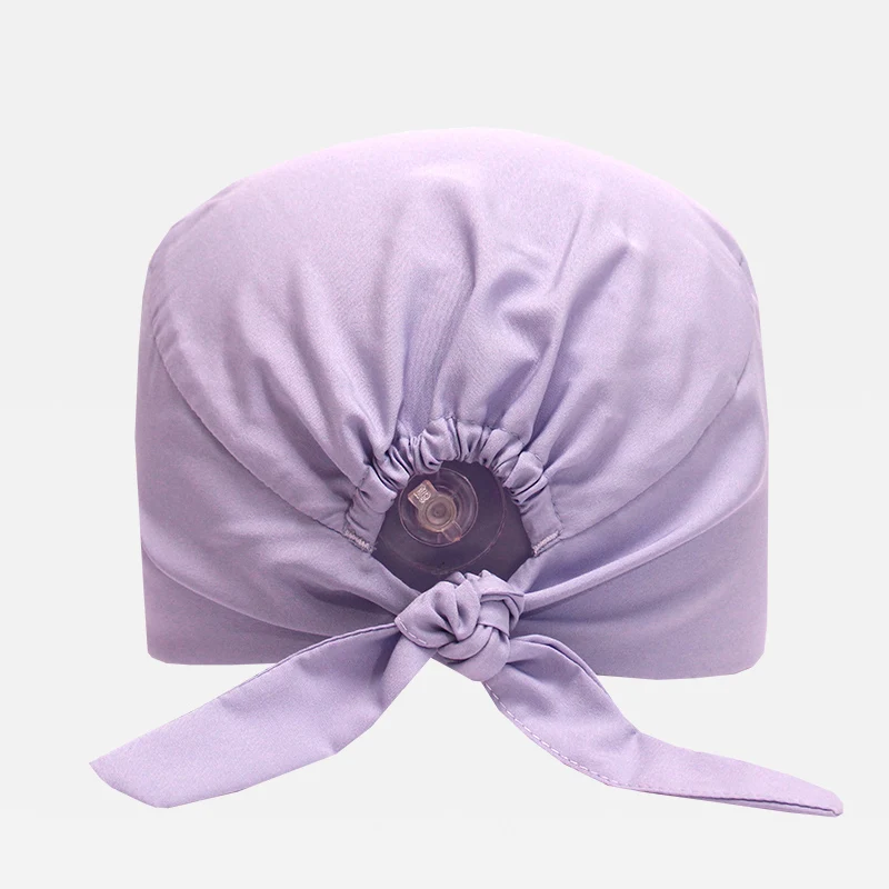 4 Season Bear Printed Women and Men Caps Scrub Working Hats Adjustable Soft Doctor Nurses Long Hair Caps MSG-06