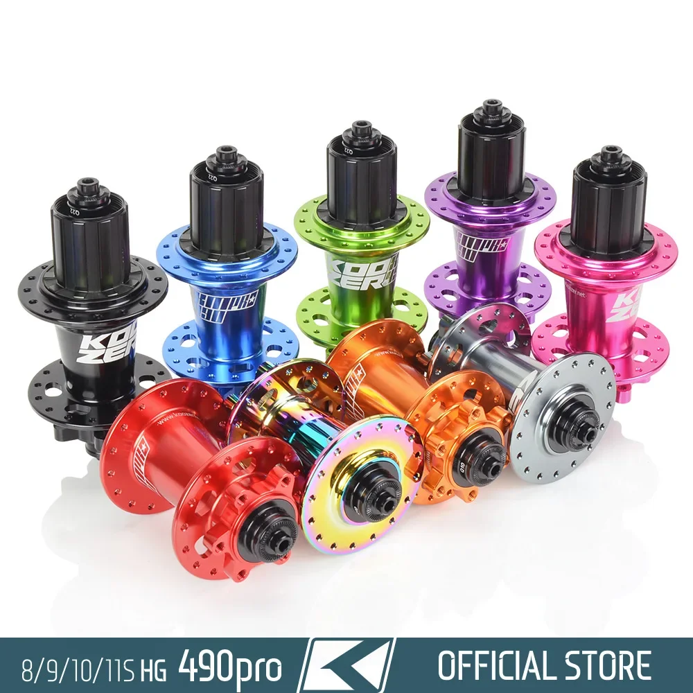 Koozer Xm490 Pro Cube 32 Holes Mtb Hubs 135x10 Rear Hub for Bicycle 8 9 10 11 Speed HG XD MS Mountain Bike Hub Parts