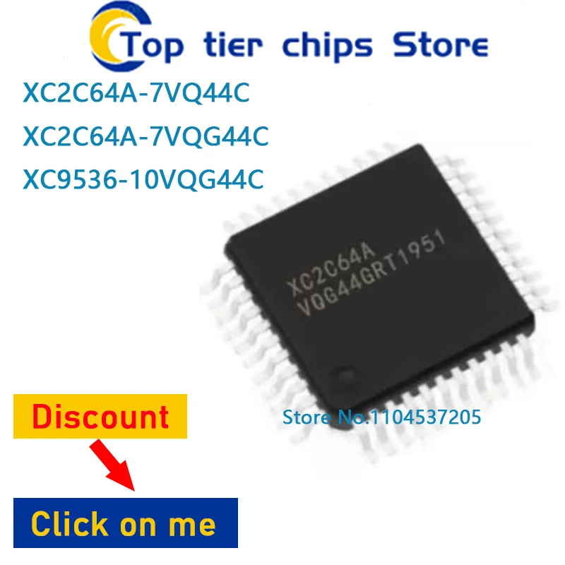 

1-5 шт./лот TMC261-PA XC2C64A-7VQ44C XC2C64A-7VQG44C QFP 100% НОВЫЙ