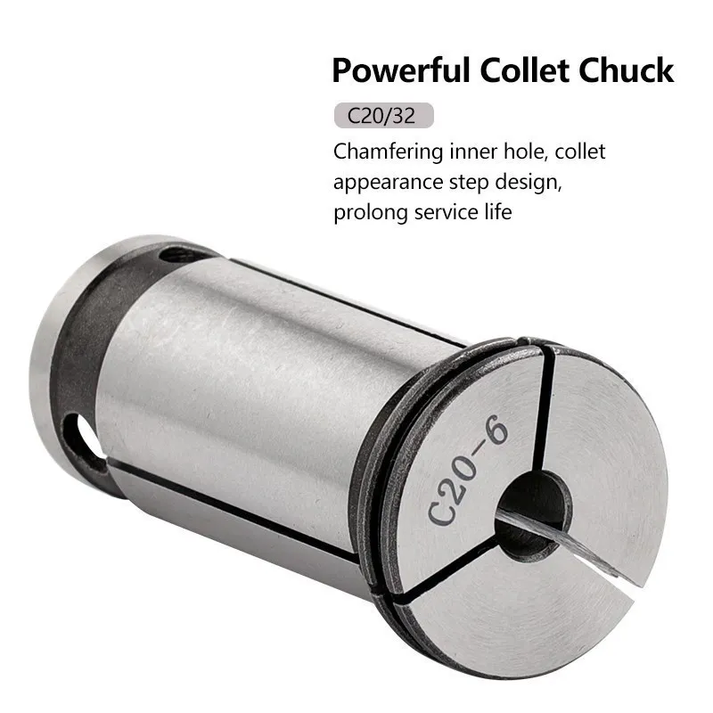 Imagem -03 - Xcan Collet Chuck C20 C32 10 12 14 15 16 20 25 26 Collet Straight Collet para Centros de Fresagem de Perfuração
