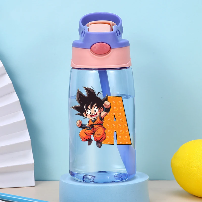 

Dragon Ball детские бутылки для воды с мультяшными буквами бутылки для воды для мальчиков и девочек, летние спортивные чашки для воды на открытом воздухе, детские подарки на день рождения