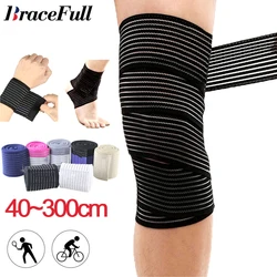 1 Pcs Adjustable Nylon Knee Pads Support Leg Warmers Elbow Braces Kneepads Elastic Bandage Professional Sports Protector
