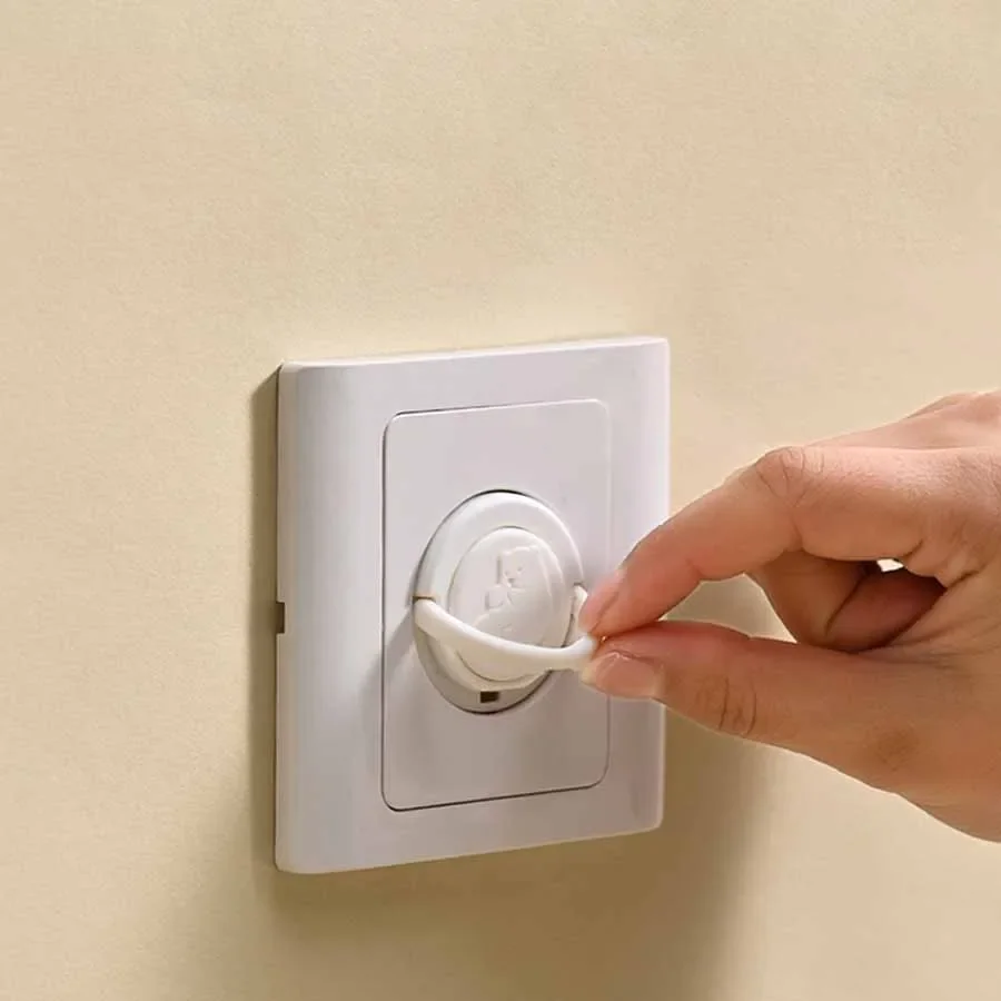 5/10 pièces bébé prise de sécurité couvre prises électriques protecteurs couverture Anti-choc électrique prise couverture enfant Protection sûre