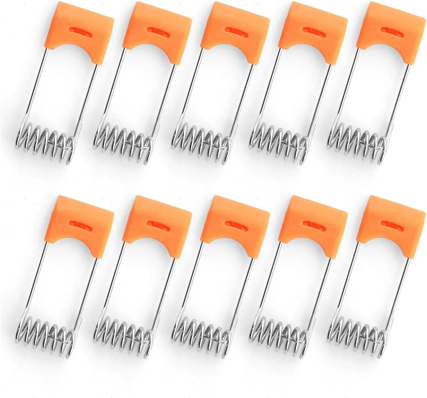 10pcs Light Emitting Diode Downlight Panel Lamp Spring Clip LED Recessed Lighting Accessories for Ceiling Lamp
