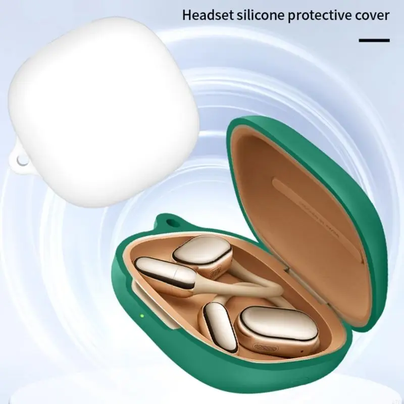 오픈 이어폰 충격 주택을위한 방수 피부 소매 케이스 쉘