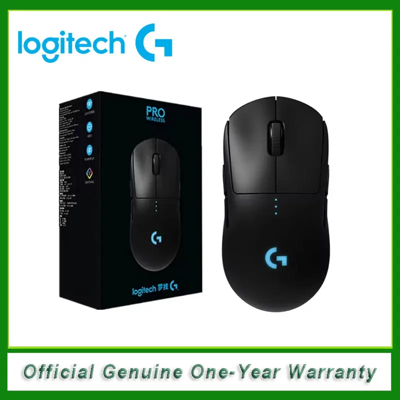 New Original Logitech G PRO Wireless Gaming Mouse 16K DPI Sensor LIGHTSPEED RGB Dual Mode Mice POWERPLAY Compatible GPW mouse