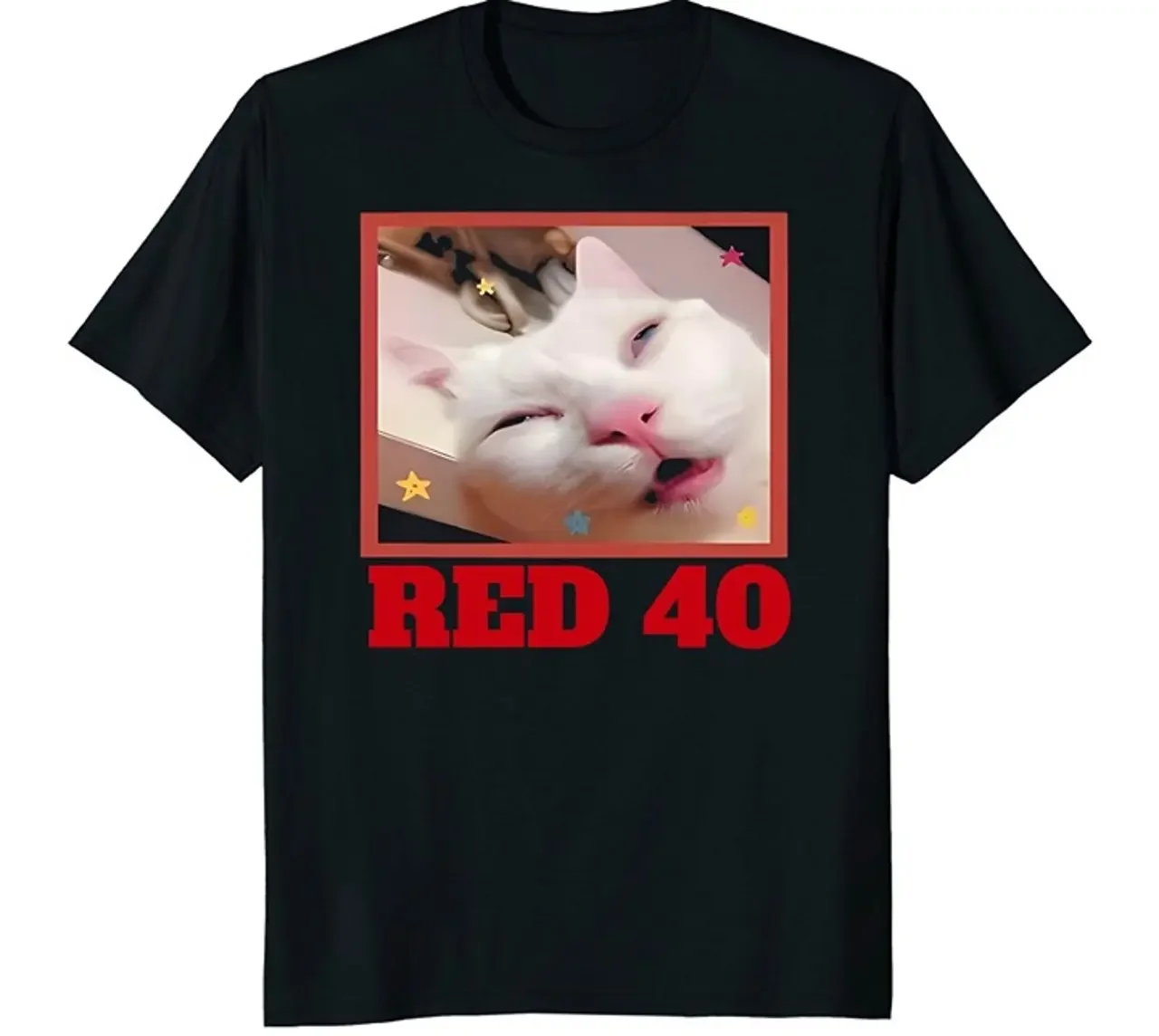 Oiiaoiia القط الملابس نمط الطباعة الصيف الفاخرة العلامة التجارية القطن الخالص الرجال والنساء تي شيرت قصير الأكمام #1