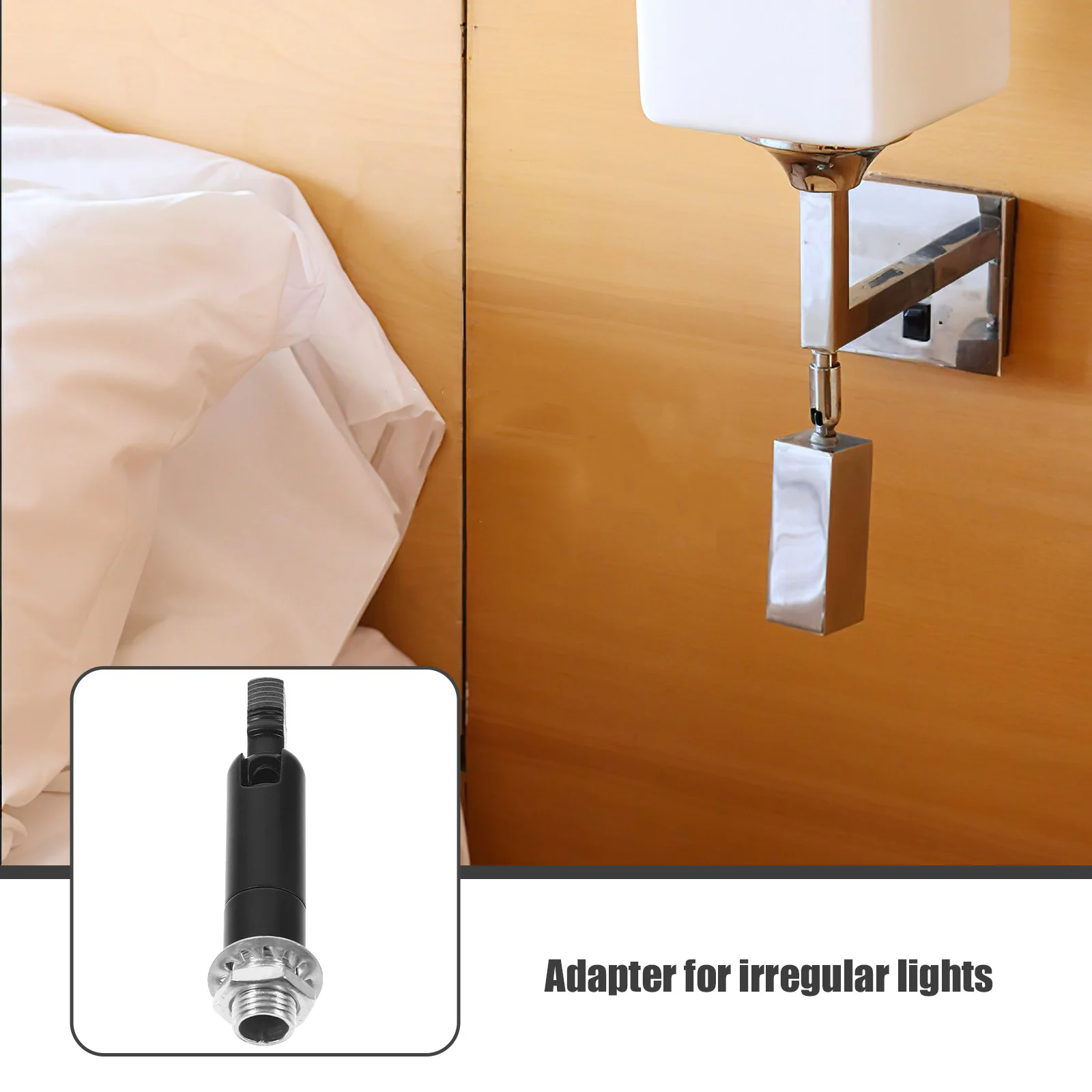 

Ceiling Light Adapter Metal Sloped Ceiling Converter for Pendant Wall Sconces Bathroom Lighting Installation Universal Lamp