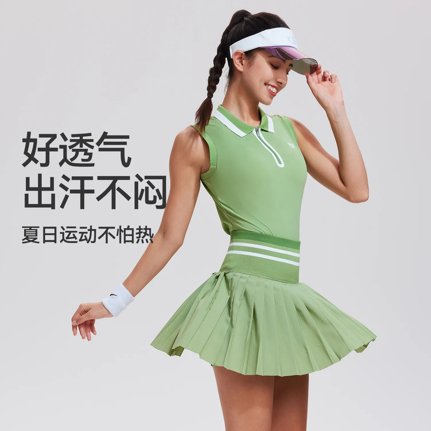 Authentic Women’s Golf Apparel Polo Shirts Sleeveless Summer Tank Top Tennis Outdoor Running Fitness Gym Active Wear 2026