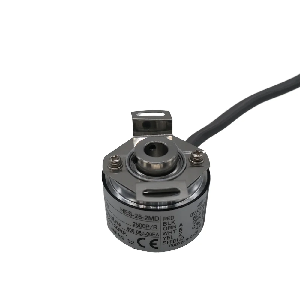 Hollow Shaft Encoder HES Serie HES-25-2MD 2500PPR Resolution 20~3600 P/R Line Driver Output